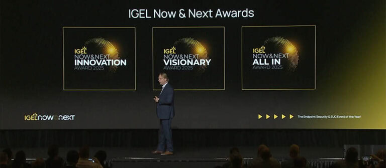 Celebrating Innovation in EUC: Meet the Winners of IGEL’s Inaugural Now & Next Awards